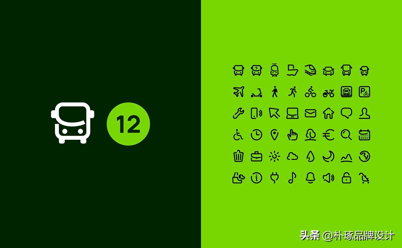 疯狂猜图底色是淡绿，上面有深绿色的两部分，拼起来像个球，五字品牌（色彩是战略，5款有范的绿色系品牌视觉）-第54张图片-拓城游