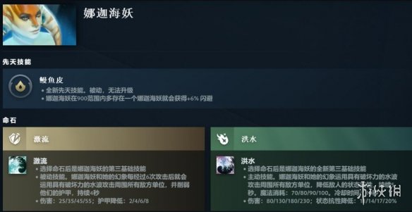 《dota2》娜迦海妖先天技能一览-dota2游戏攻略推荐-第2张图片-拓城游