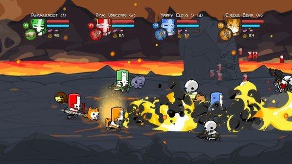 城堡破坏者steam名字（推荐一款steam游戏castle crashers）-第2张图片-拓城游