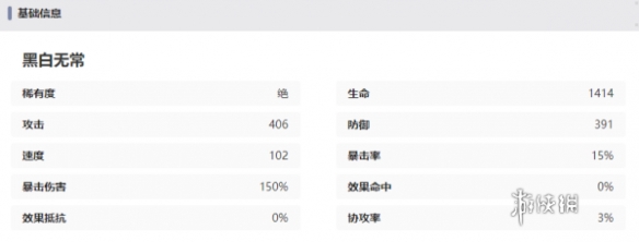 西游笔绘西行黑白无常技能强度一览-西游笔绘西行游戏攻略推荐-第5张图片-拓城游