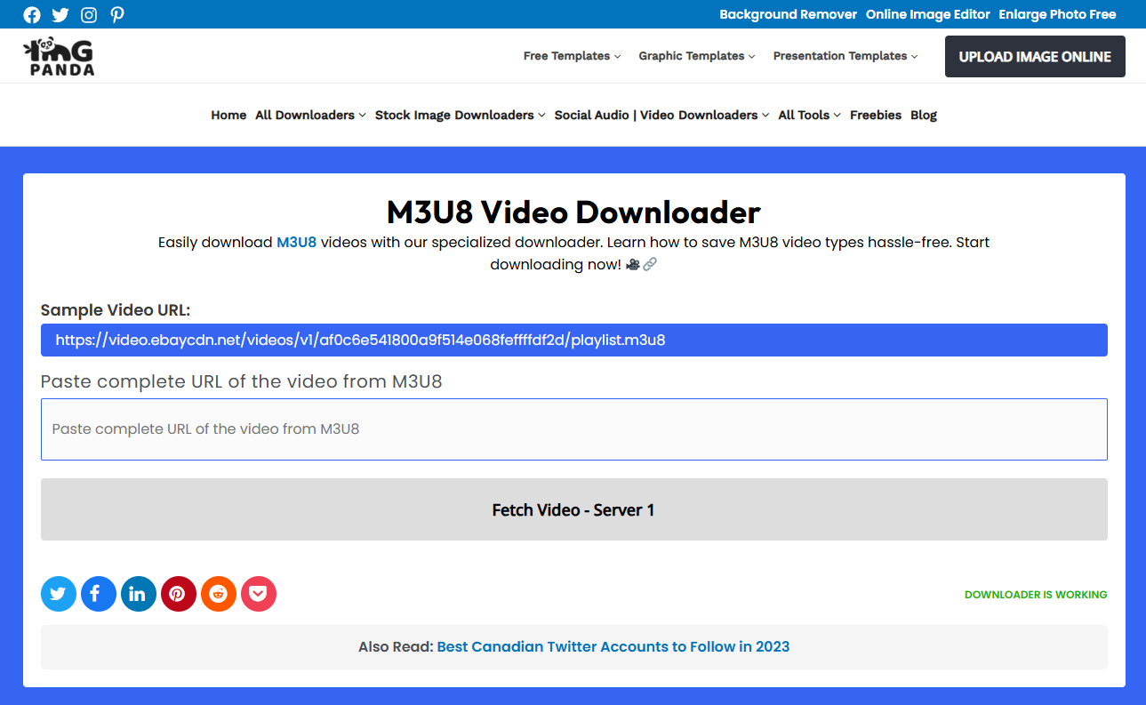 downloader是什么（开源与在线 M3U8 Downloader 项目介绍及使用指南）-第4张图片-拓城游