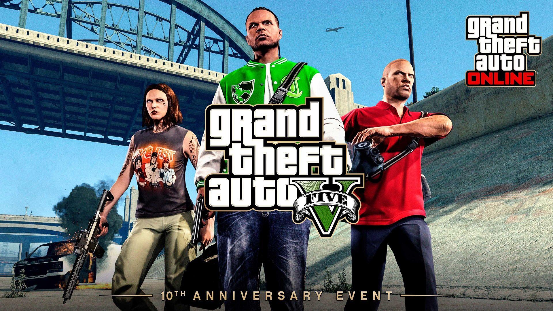 重磅福利：Steam平台上GTA5免费领取与体验（《GTA5》庆祝10周年，《GTA Online》多重福利免费领取）-第2张图片-拓城游