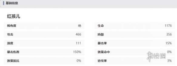 西游笔绘西行红孩儿技能强度一览-西游笔绘西行游戏攻略推荐-第5张图片-拓城游