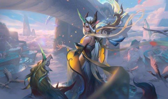 英雄联盟咖啡甜心皮肤怎么样-咖啡甜心皮肤一览（《LOL》新皮肤「玉剑传说」高清原画 奶妈美若天仙）-第2张图片-拓城游