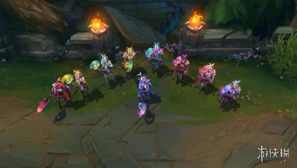 《lol》花仙子索拉卡皮肤效果一览-英雄联盟游戏攻略推荐-第3张图片-拓城游