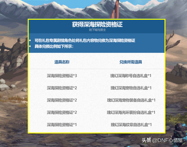 dnf升级支援礼包详细内容什么是dnf升级支援礼包详细内容（DNF：夏日礼包爆料！新增蓝色2%技攻宠物装备，纹章属性原地踏步）-第14张图片-拓城游