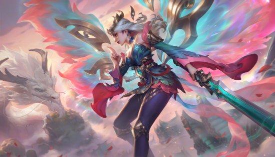 英雄联盟咖啡甜心皮肤怎么样-咖啡甜心皮肤一览（《LOL》新皮肤「玉剑传说」高清原画 奶妈美若天仙）-第3张图片-拓城游