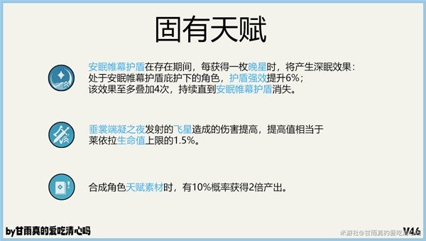 《原神》4.6版莱依拉养成指南 4.6版莱依拉怎么培养-原神游戏攻略推荐-第5张图片-拓城游