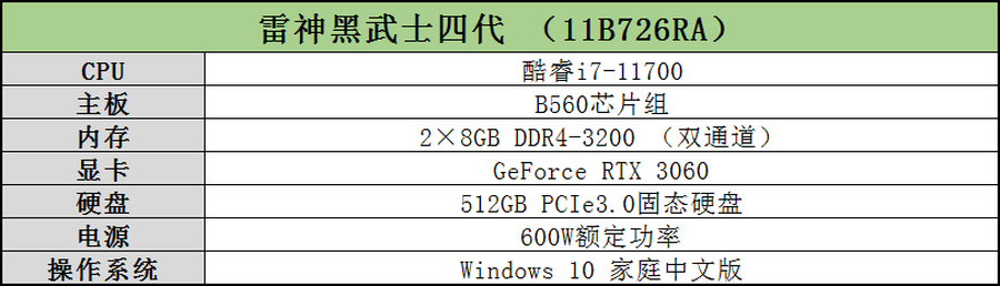 雷神之锤4游戏配置（雷神黑武士四代评测：RTX30游戏主机的年度力作）-第3张图片-拓城游