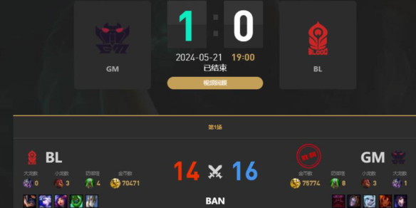 《lol》LGC传奇杯GM vs BL赛况介绍-英雄联盟游戏攻略推荐