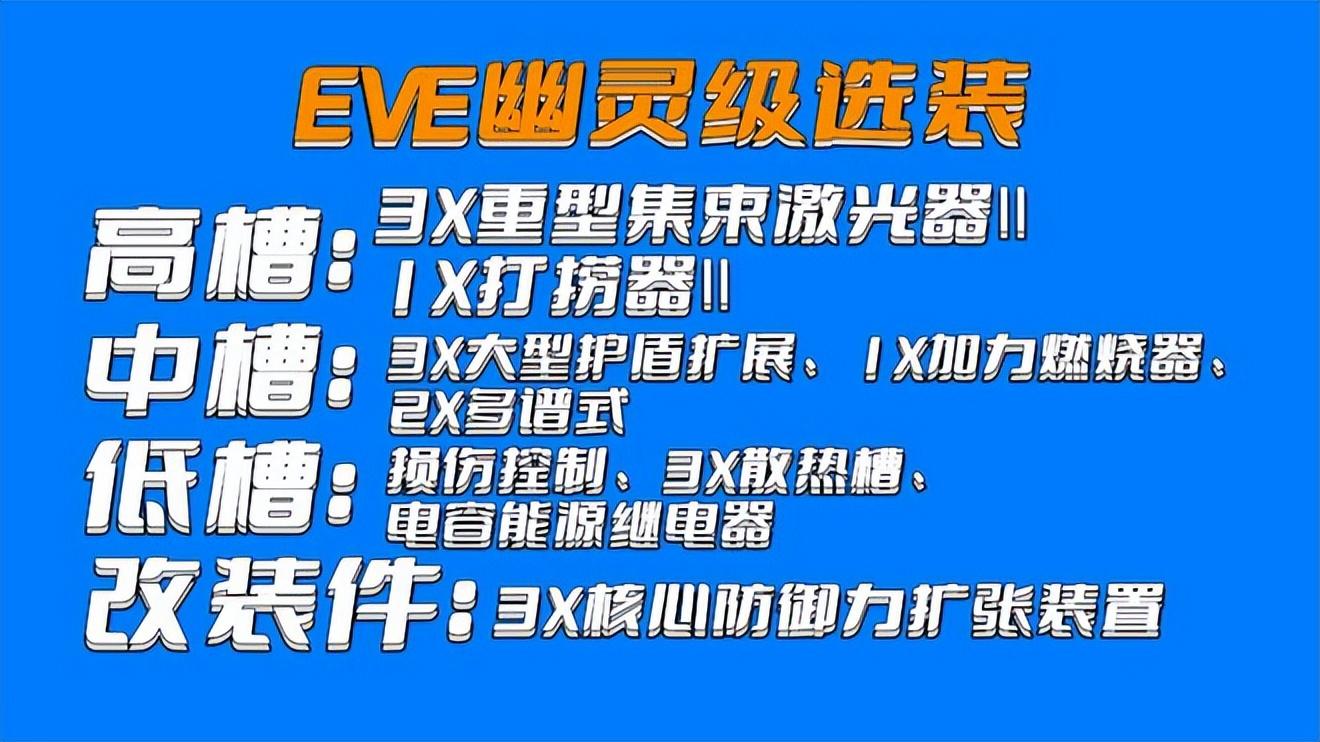 eve手游攻城模式能打什么船（EVE幽灵级的选装推荐，萨沙共和国的巡洋舰，很少有人会选装的）-第5张图片-拓城游