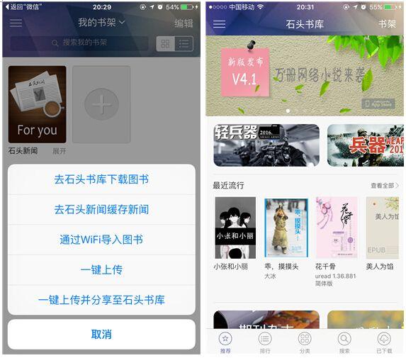 iPhone看小说推荐哪个APP？（享受惬意的阅读时光：石头阅读）-第4张图片-拓城游