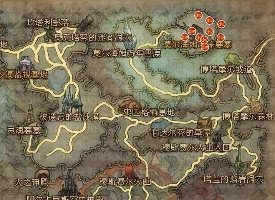 永恒之塔魔族采集(探寻魔族秘密的冒险之旅)（永恒之塔魔族采集分布，1-400熟练度采集地点分享）-第4张图片-拓城游