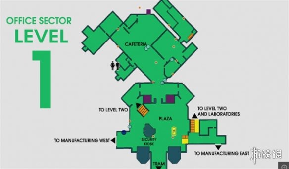 《非生物因素》办公区地图一览-非生物因素游戏攻略推荐