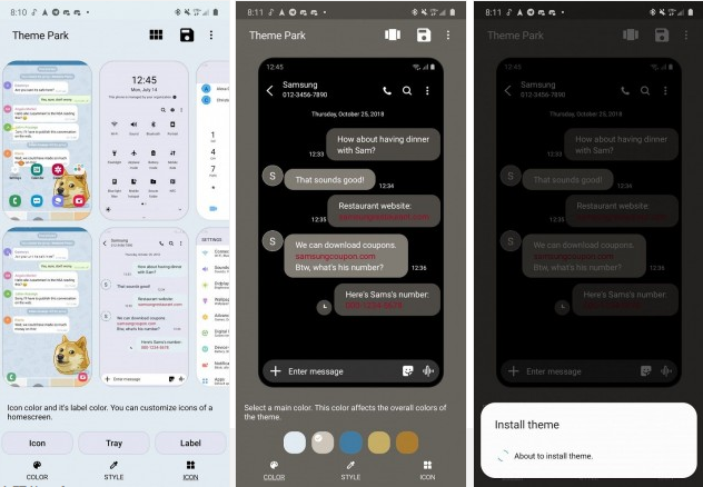 三星手机主题更改方法（新功能来袭！定义自己的手机，三星“主题公园”支持自创主题）-第3张图片-拓城游