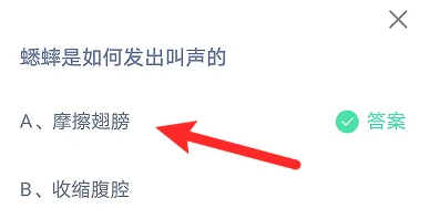 蟋蟀如何发声 蚂蚁庄园2月23日答案最新（蟋蟀是如何发出叫声的？支付宝蚂蚁庄园2月23日答案）-第2张图片-拓城游